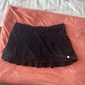 Black Lululemon Tennis Skirt Size 8